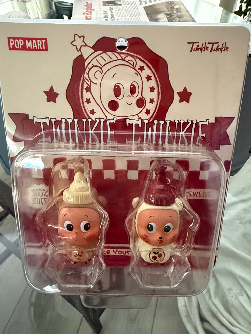 Pop Mart Twinkle Twinkle Kids Figures - Pink & Tan Set